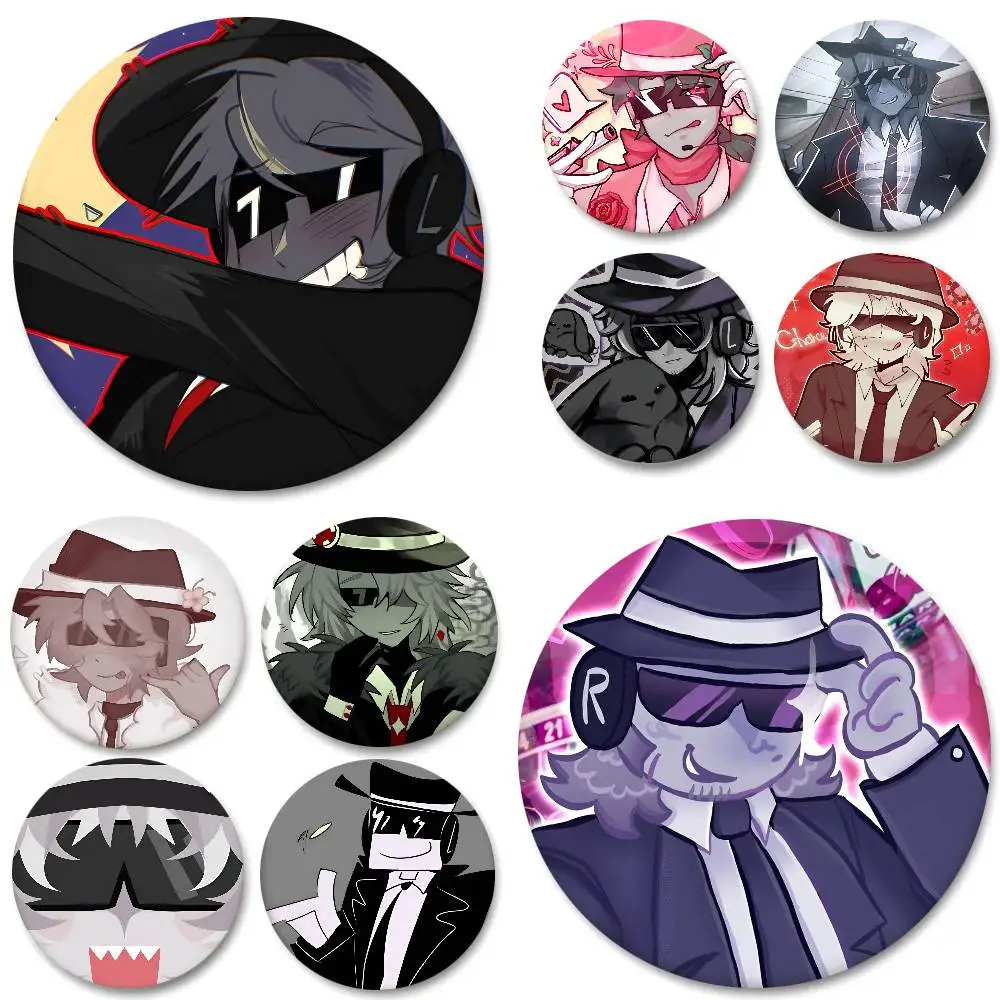 F-ForsakenS Chance Game Round Badges Can Be Used To Decorate Clothes And Backpack Pins
