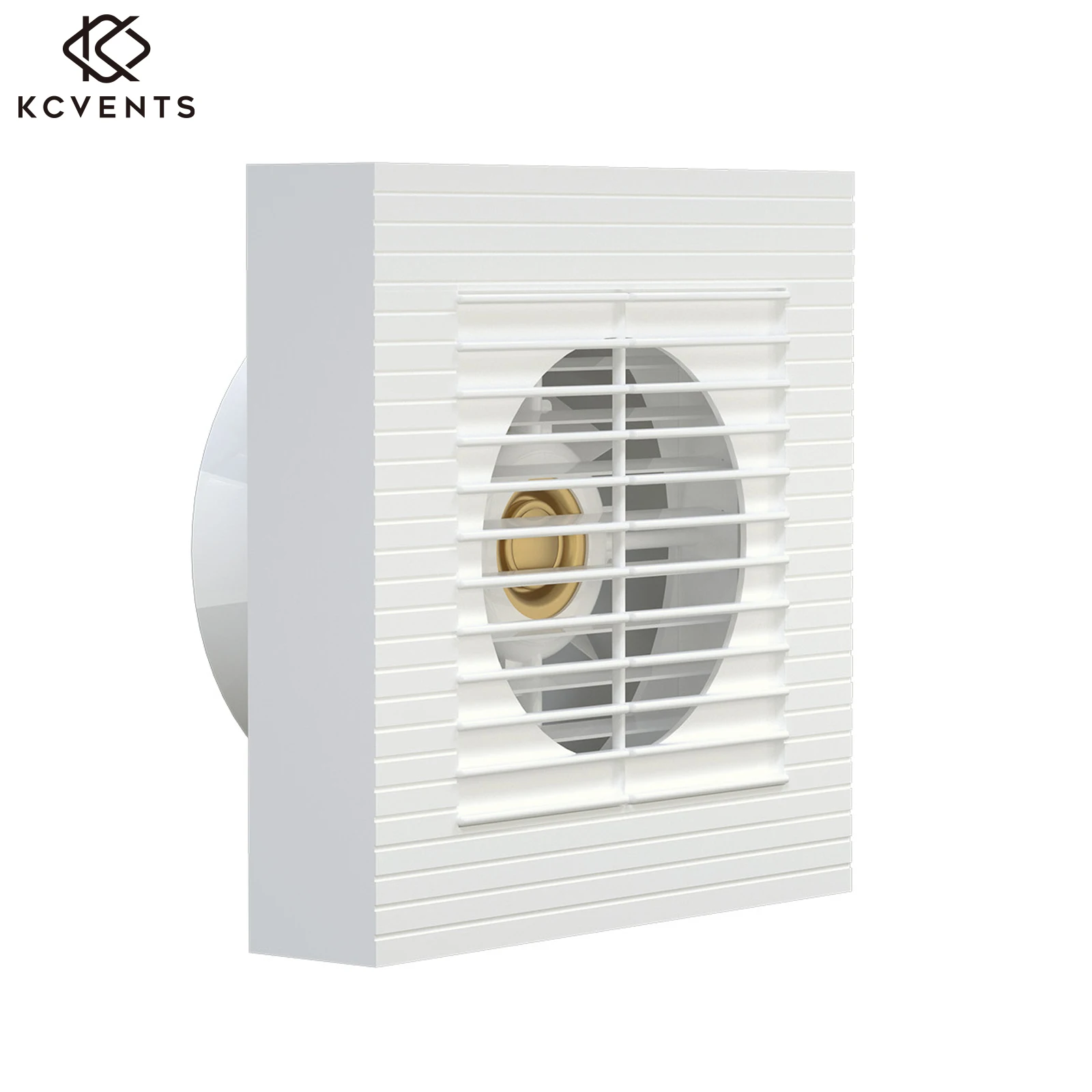 4/6/8 inch Ventilation Fan Pull Rope Switch with Automatic Venetian Blinds for Home Bathroom Room Kitchen Wall Mount Exhaust Fan
