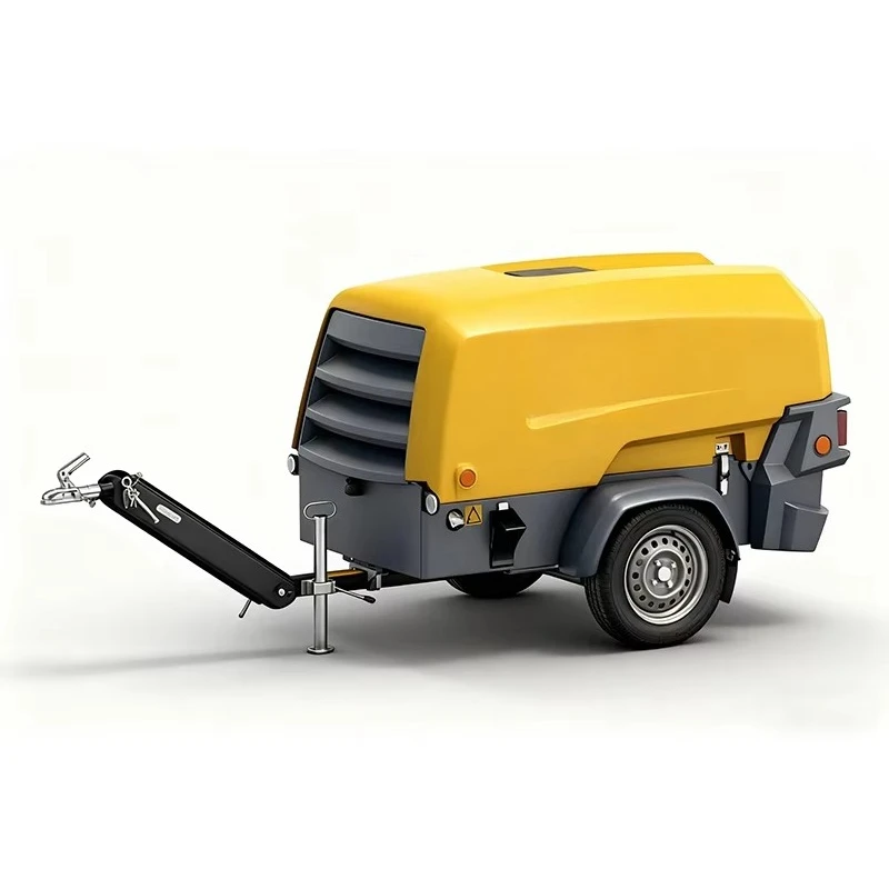 Air Compressor 13bar 400cfm Diesel Compressors Mining 180psi Screw 185 Cfm 5m3/min Diesel Compressor air Air-compressor