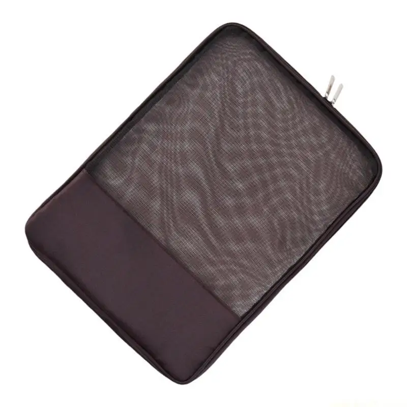 Zippers Bag File Folder Document Bag Reusable File Organiser Mesh Zippers