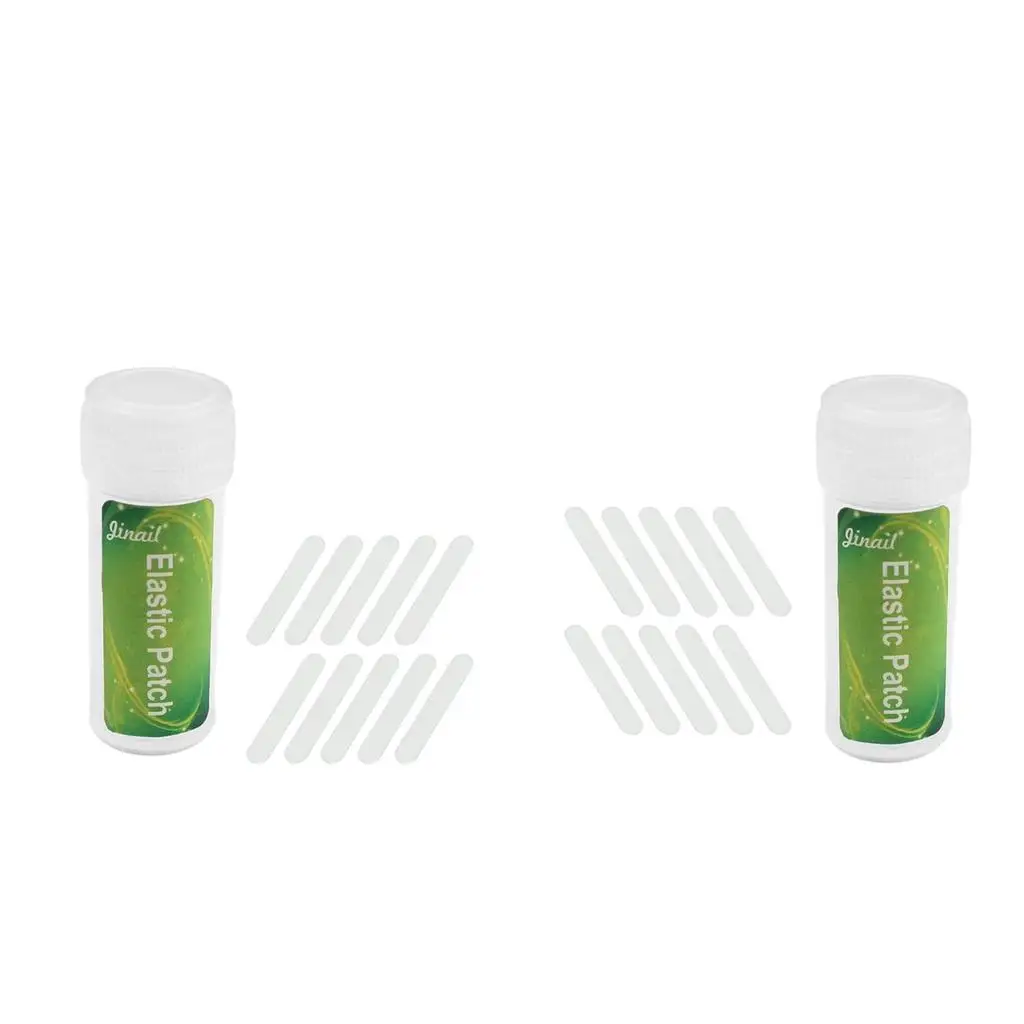 발톱 교정용 투명 스티커 인레이 스트립 키트 (집에서 발톱 교정용)