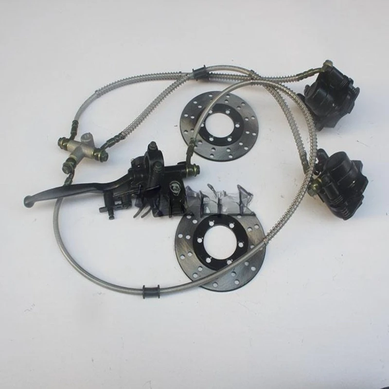 ATV accessories Big Bull inverted three-wheel front brake pump, handbrake one-to-two hydraulic disc brake pump