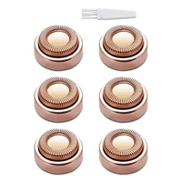 Depiladora eléctrica, cabezal de repuesto, afeitadora de lápiz labial, recortador de cejas eléctrico, Mini afeitadora, depiladora indolora, afeitado para mujer