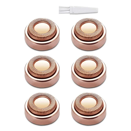 Depiladora eléctrica, cabezal de repuesto, afeitadora de lápiz labial, recortador de cejas eléctrico, Mini afeitadora, depiladora indolora, afeitado para mujer