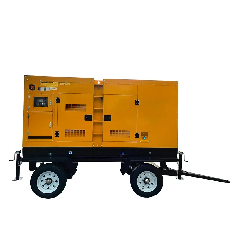 Factory price 20kw 25kva diesel generator 3phase industrial generator Cummins mobile trailer generator