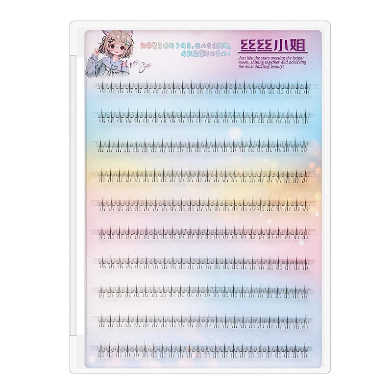 1Pc Self Adhesive Bottom Eyelashes Do Not Require Glue Reusable Under Eyelashes For Makeup DIY Personal Comic Eyelashes