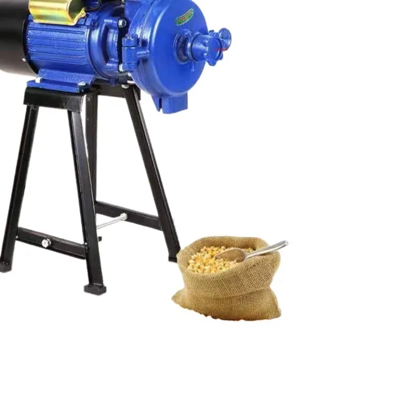 Corn crushing 150 pulper grinding feed dry and wet small grain ultra-fine milling machine