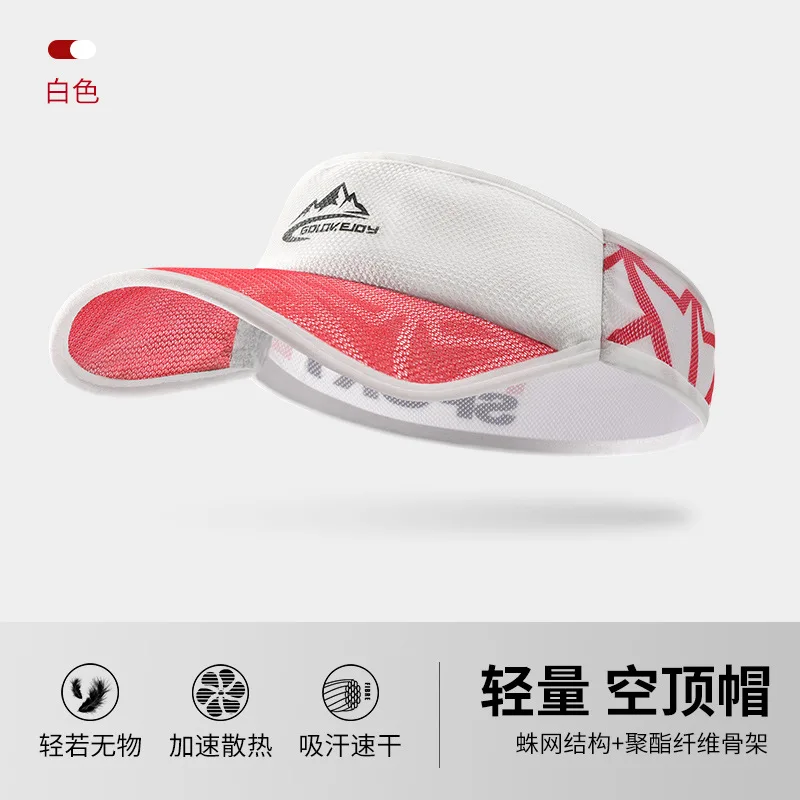 Summer Sun Visor Hats for Men Women Outdoor Sports Caps Running Cycling Hiking Lightweight Breathable Baseball Golf Hats