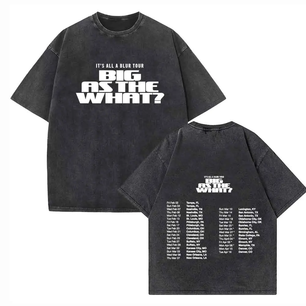 

Drake It's All A Blur Tour 2024 Shirts Vintage Harajuku Summer Unisex O-Neck Short Regular Sleeve Cotton T-Shirts Printing