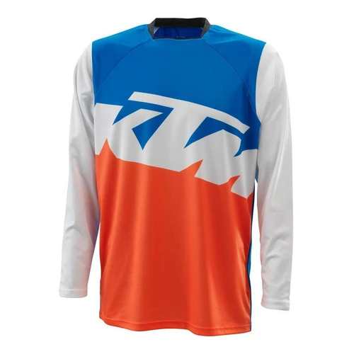 Imagen 2 del producto Camiseta de manga de ciclismo Enduro MTB, camisa de descenso, Camiseta de Motocross, ropa de bicicleta de montaña Mx, KTM Mtb