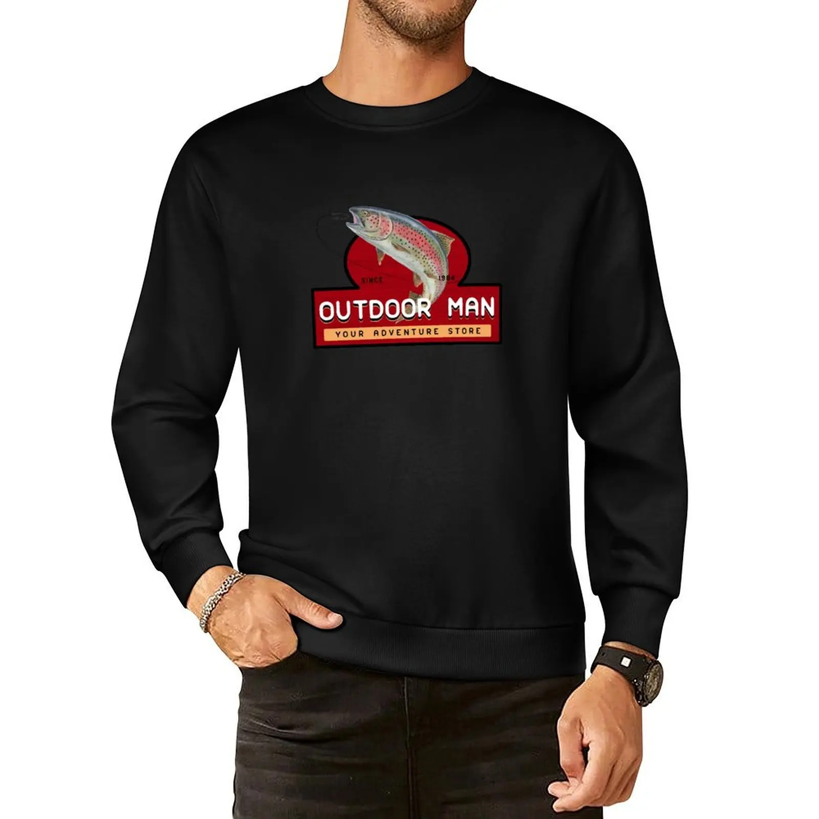 

Outdoor Man Mug, Shirts etc. (Last Man Standing) Pullover Hoodie men wear men's autumn clothes anime clothes men sweatshirt