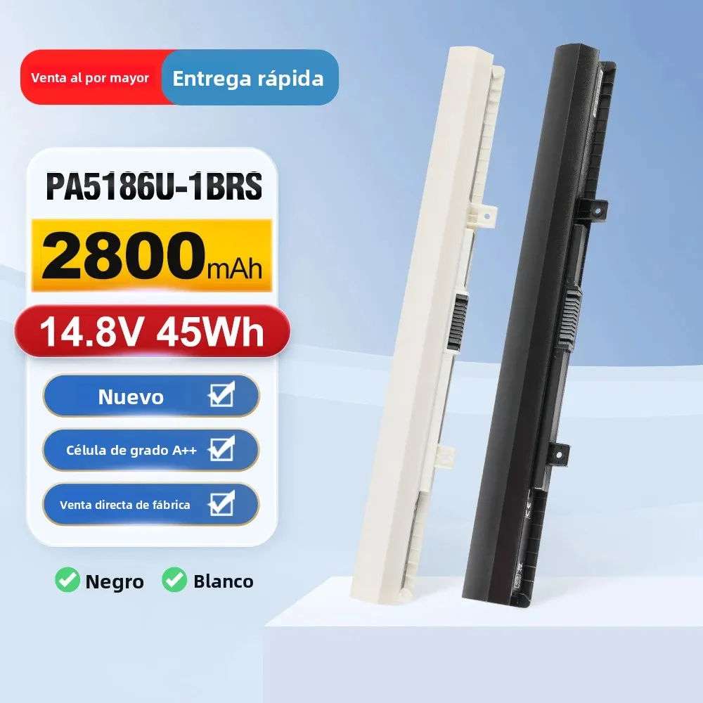Batería ETESBAY PA5186U-1BRS de 14,8 V para Toshiba Satellite C50D C55 C55D C55T L55 L55D L55T PA5185U-1 2800mAh BRS PA5184U-1BRS