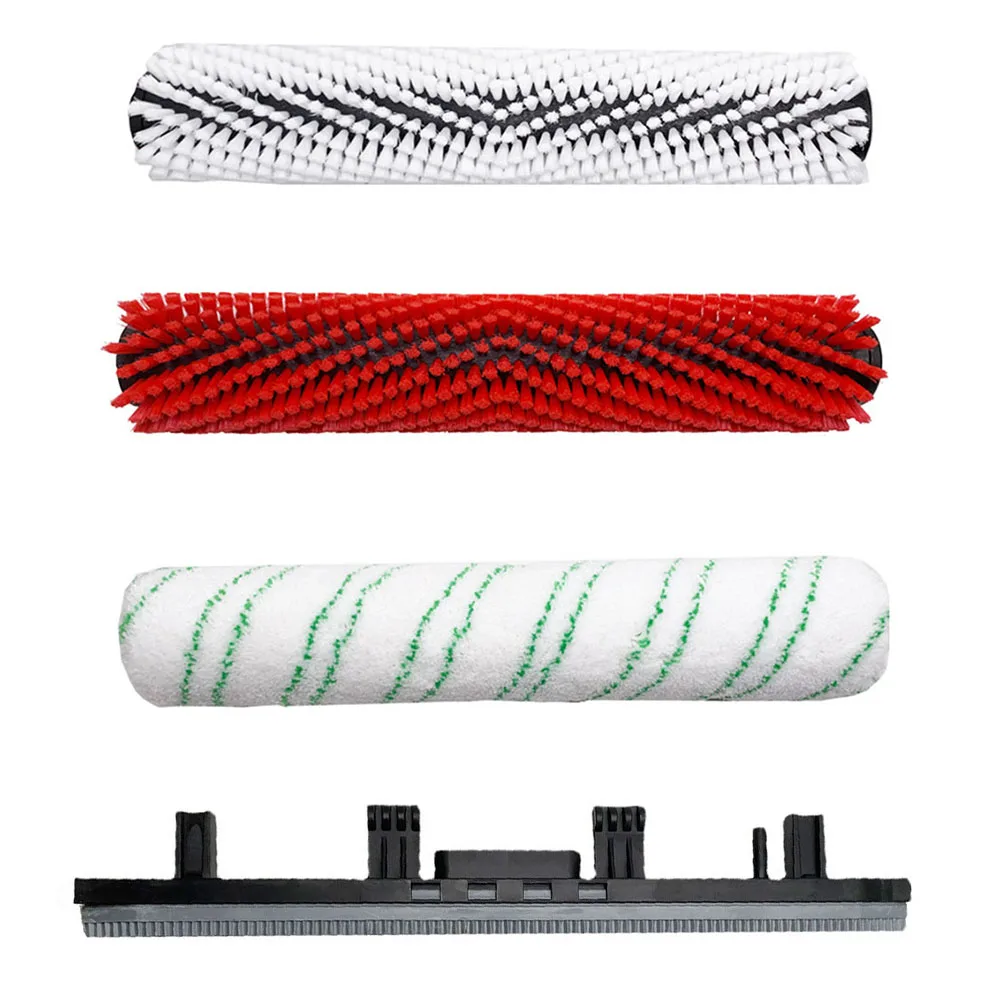 Floor Cleaning Brush Microfibre Roller Cleaning Tool 300mm Cleaning Width Easy Installation High Contact Pressure
