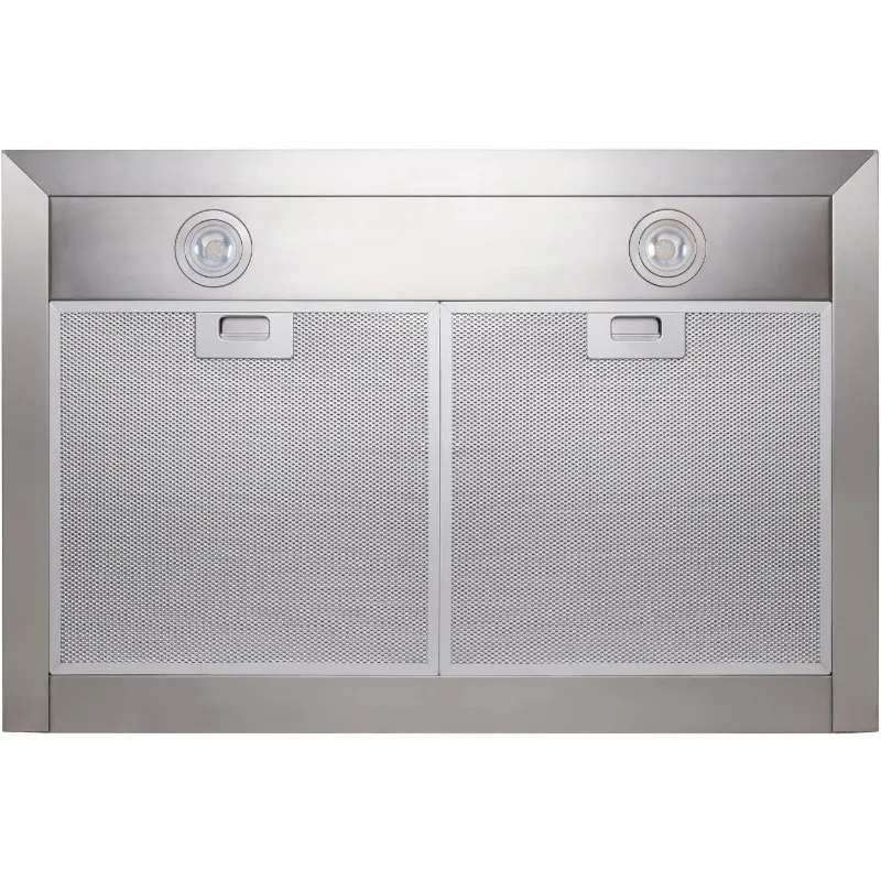 Broan-NuTone-BW5030SSL, hotte de gamme convertible murale à LED en acier inoxydable, style ney tendance, ventilateur d'accès à 3 vitesses, 30 po