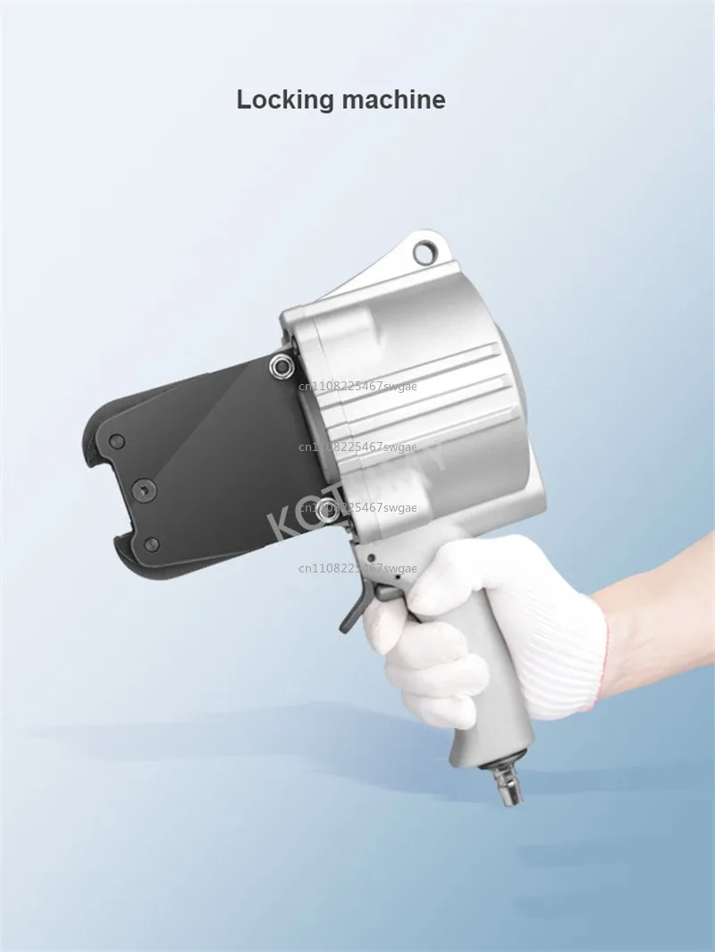 Tool Fully Pneumatic 19/25/32mm Split Type Steel Strip Tensioning Belt Strapping and Cutting Packing Machine Steel