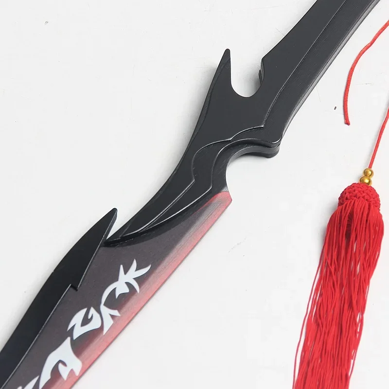 100cm Yone Katana League of Legends Cosplay Schwert Wooden Ninja Knife Real Size Japanese Katana Samurai Sword Toy Anime Gifts view 6