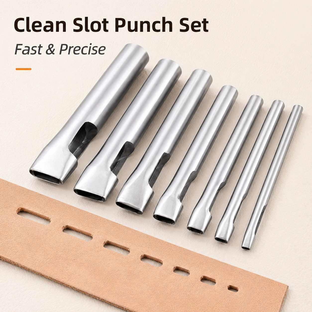 Leather Flat Punch DIY Leather - đánh giá và giá Leather Punch Revolving