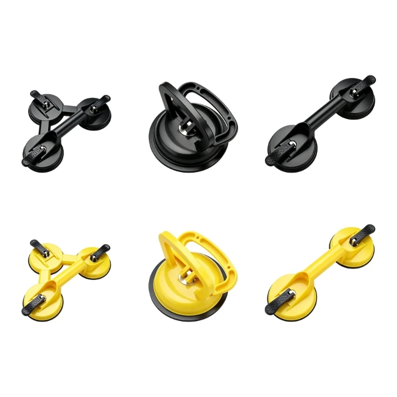 E28F Professional AntiSlip Suction Cup Lifter For Secure Handling Of Glass Tiles And Marble For Moving Large Glass Panel