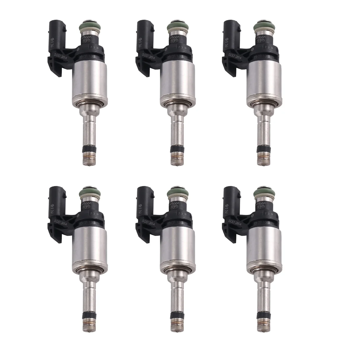 6Pcs Fuel Injector 04E906036AR Injection Nozzle for Audi A1/3 Q5 TT VW Golf Tiguan Skoda Seat