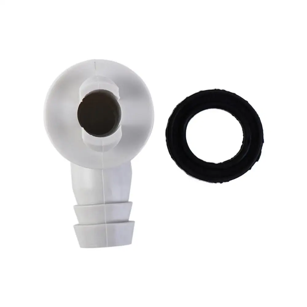 with Rubber Ring Air Conditioning Drainage Tool Drain Pipe Connector Drain Hose Connector Elbow Fitting