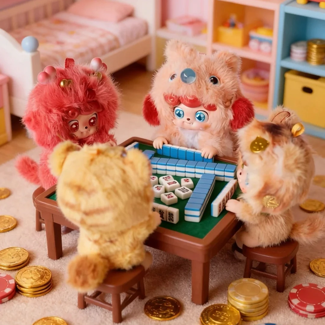 

Q.Kid Good Fortune Series слепая коробка милые Q.Kid аниме фигурки куклы загадочная коробка сумка кулон настольный орнамент сюрприз подарочная игрушка