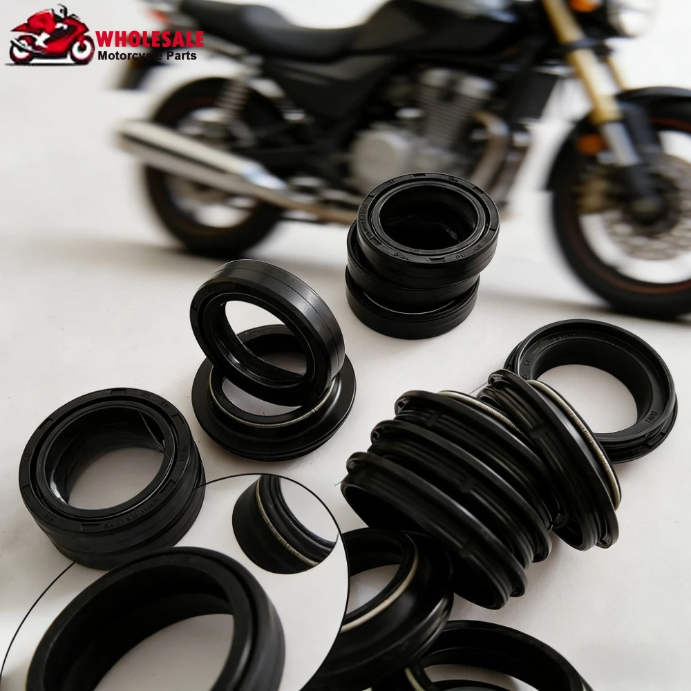 

48x58x10 Front Fork Dust & Oil Seal For Kawasaki KX 125 250 KX125 KX250 KX250 F KX250F KX450 F KX450F KLX450 R KLX450R 2006-2021