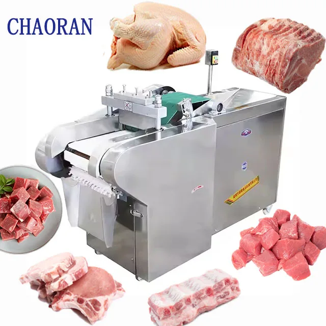 Generous Appearance Electric Meat Cube Slicer Pork Meat Cutting Machine Meat Cube Cutting Machine Beef Slicer For Kitchen