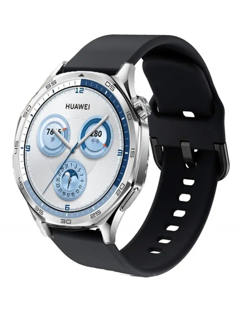 Soft Silicone Strap For Huawei Watch GT 5 4 41MM 46MM Smartwatch Sport Bracelet Correa For Huawei Watch GT5 Wrist Band Accessory image 5