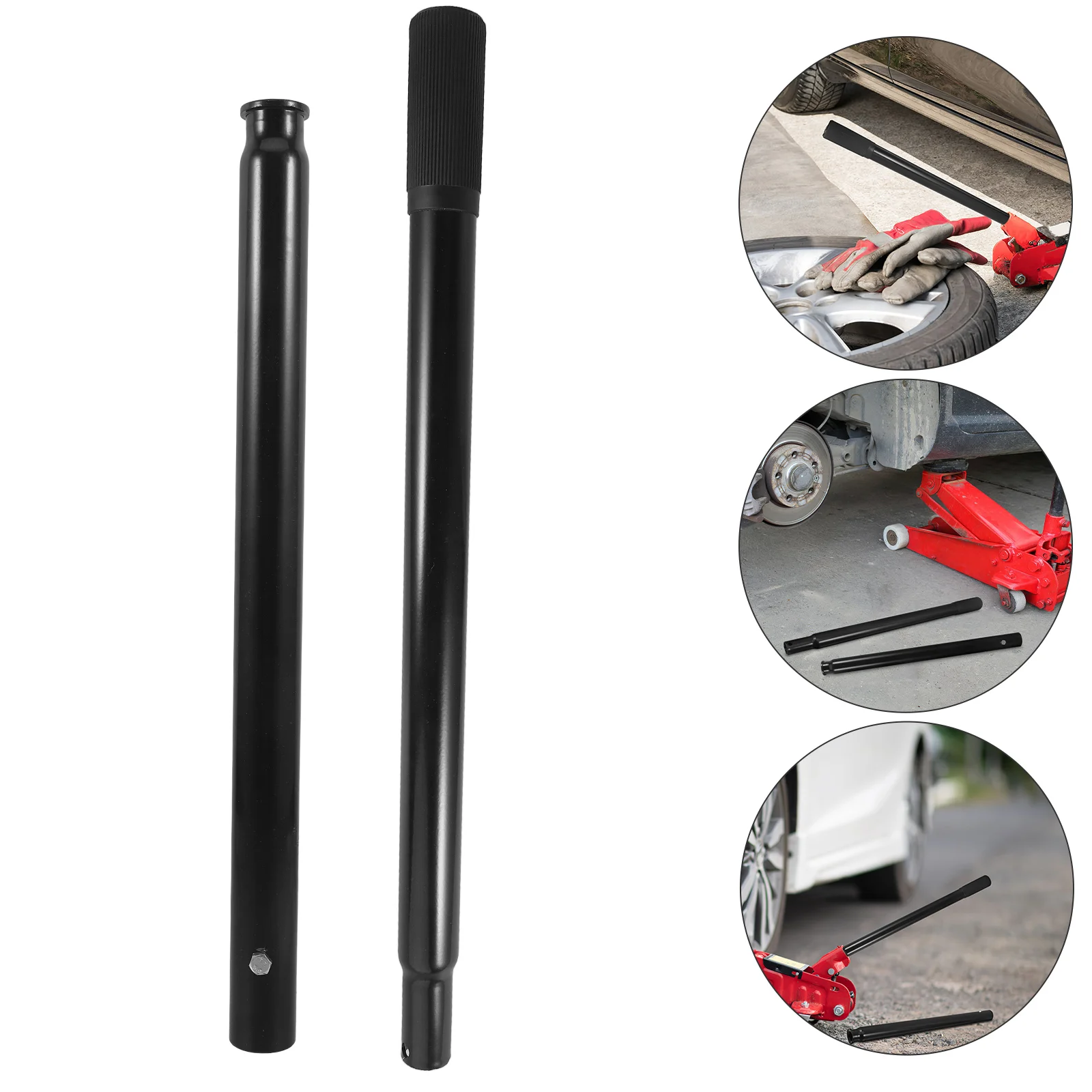 

Trailer Floor Jack Handle Replacement for Car Jacks Steel Horizontal Pole Automotive