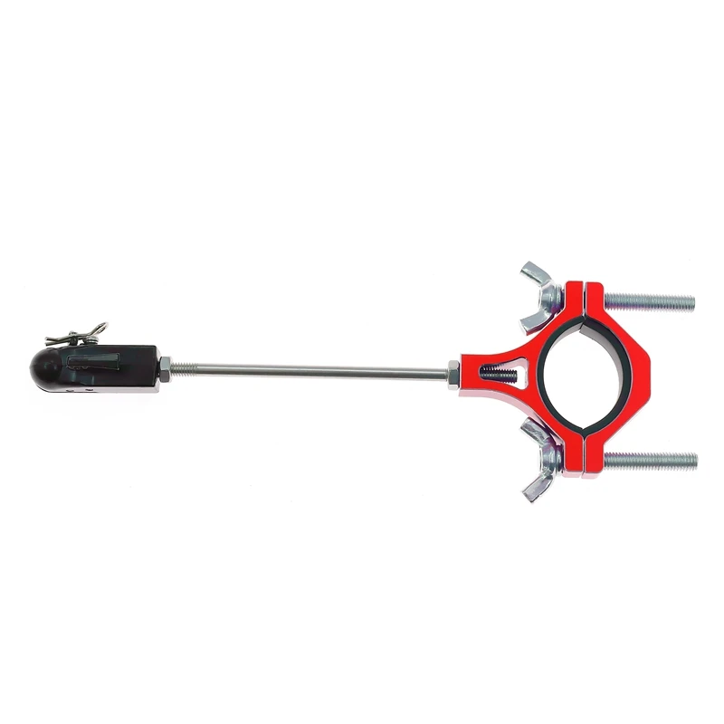 Varilla de tracción para remolque de acampada RC de acero, conexión y gancho de remolque, receptor de enganche de caída para 1/10 TRX4 TRX6 SCX10 II III Redcat Losi