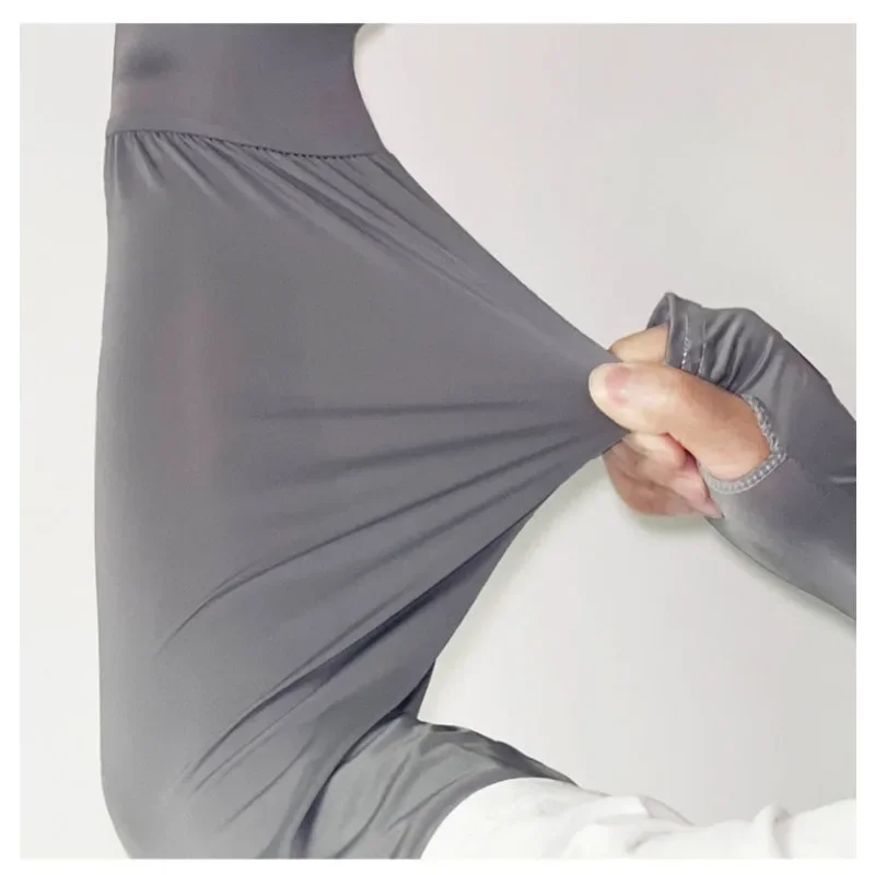 メンズアイスアームスリーブ日焼け止め弾性ドライビンググローブ屋外 UV 保護アームカバースリーブスーパーソフト通気性ファッション