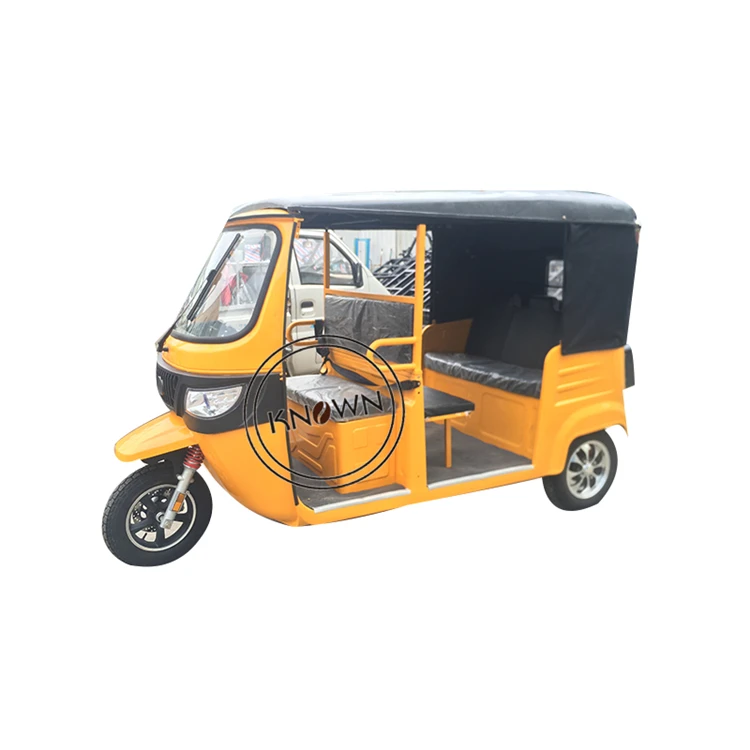 4 Passengers Solar Electric Tuk Tuk 3 Wheels Cart Sightseeing Car Bus Mobile Passengers Tricycle Cart