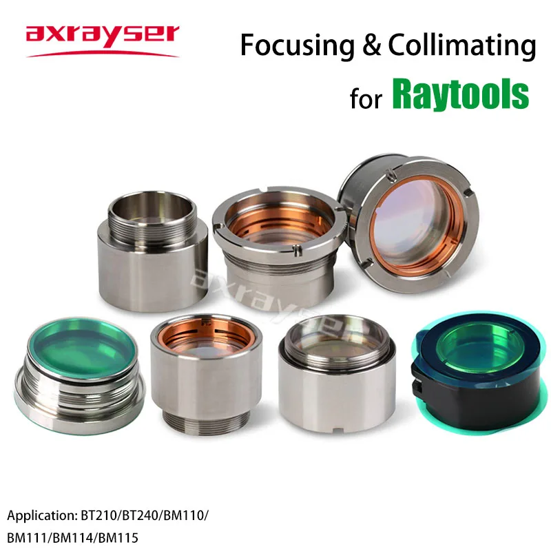 Raytools Laser-Kollimations- und Fokussierlinse F100/F125/F150 mit Halterung für BT240 BM110 BM111 BM114 BM115 Faserschneidkopf-Teile – Detail 1