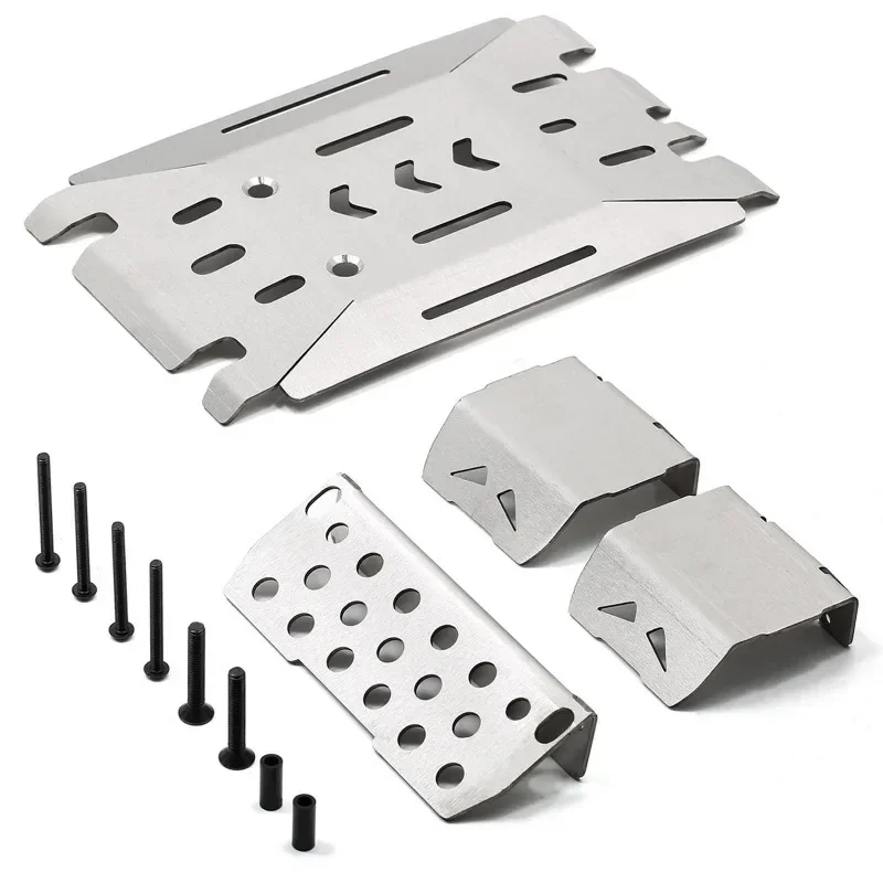 For 1/7 Um07 U4000 Armor Shield Metal Armor Chassis Metal Armor 304 Stainless Steel Non Destructive Installation