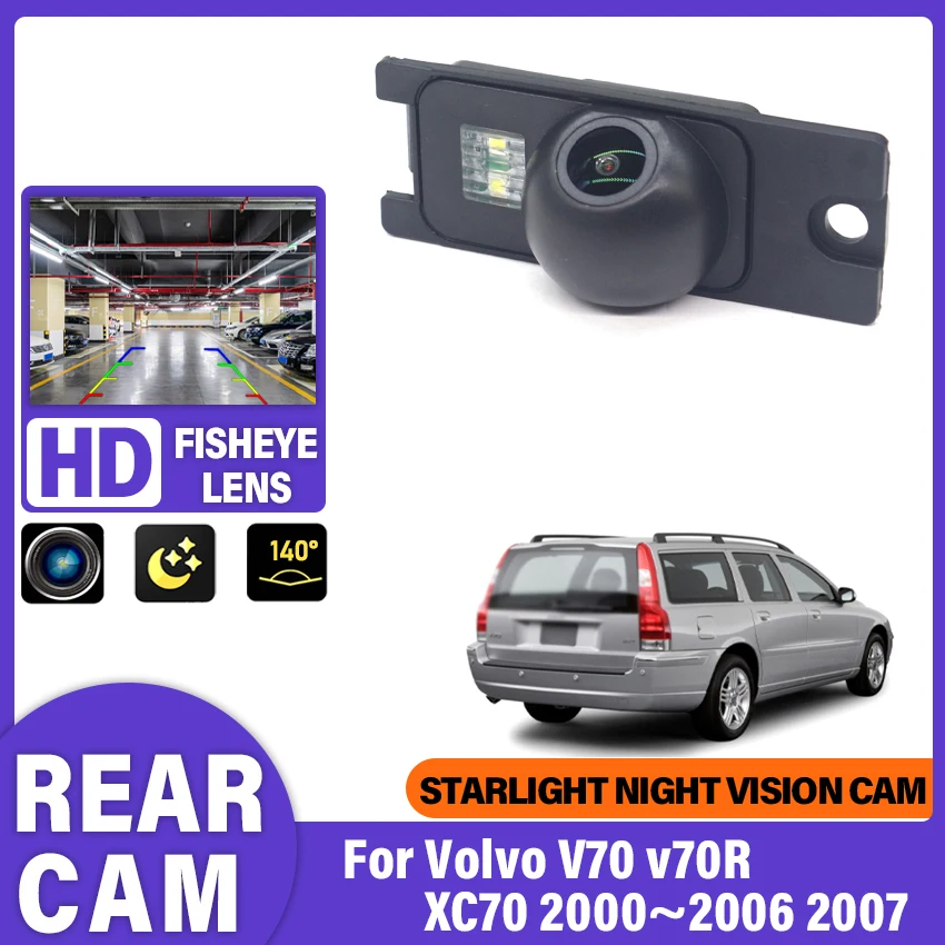 

Rear View Camera For Volvo V70 v70R XC70 2000 2002 2003 2004 2005 2006 2007 Night Vision Reverse Backup Camera high quality RCA