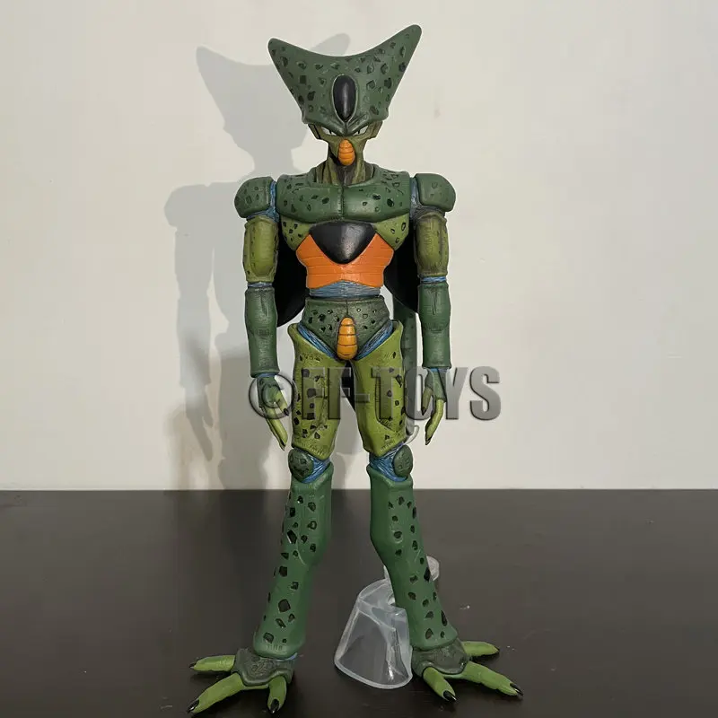 Disponibile Dragon Ball Z Cell First Form Figure Cell Figurine 27 cm Action PVC Figure Collection Modello Giocattolo per Bambini Anime Regalo