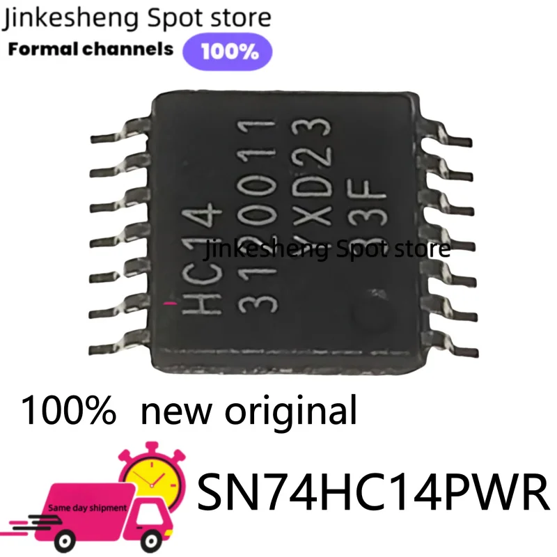 Chips ic SN74HC14PWR 74HC14 HC14 SN74HC04PWR 74HC04 HC04 SN74LVC74APWR 74LVC74 LC74A piezas TSSOP14, 10-50 TSSOP-14 100% NEW