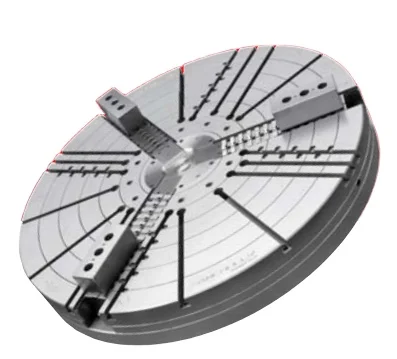 

HC-32 Korea Samchully disc large size 32 inches 3 jaw solid self-centering hydraulic chuck sold at low price