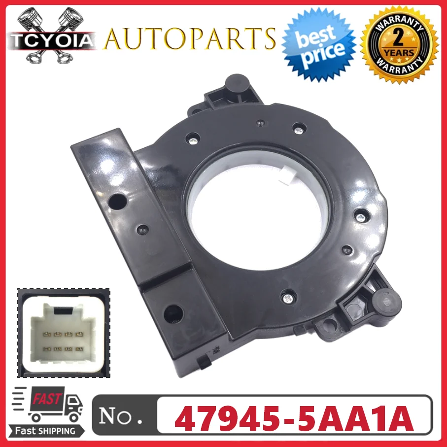 Brand New High Quality Steering Angle Sensor 47945-5AA1A 479455AA1A For Nissan Altima Maxima NV200 INFINITI QX50 QX55