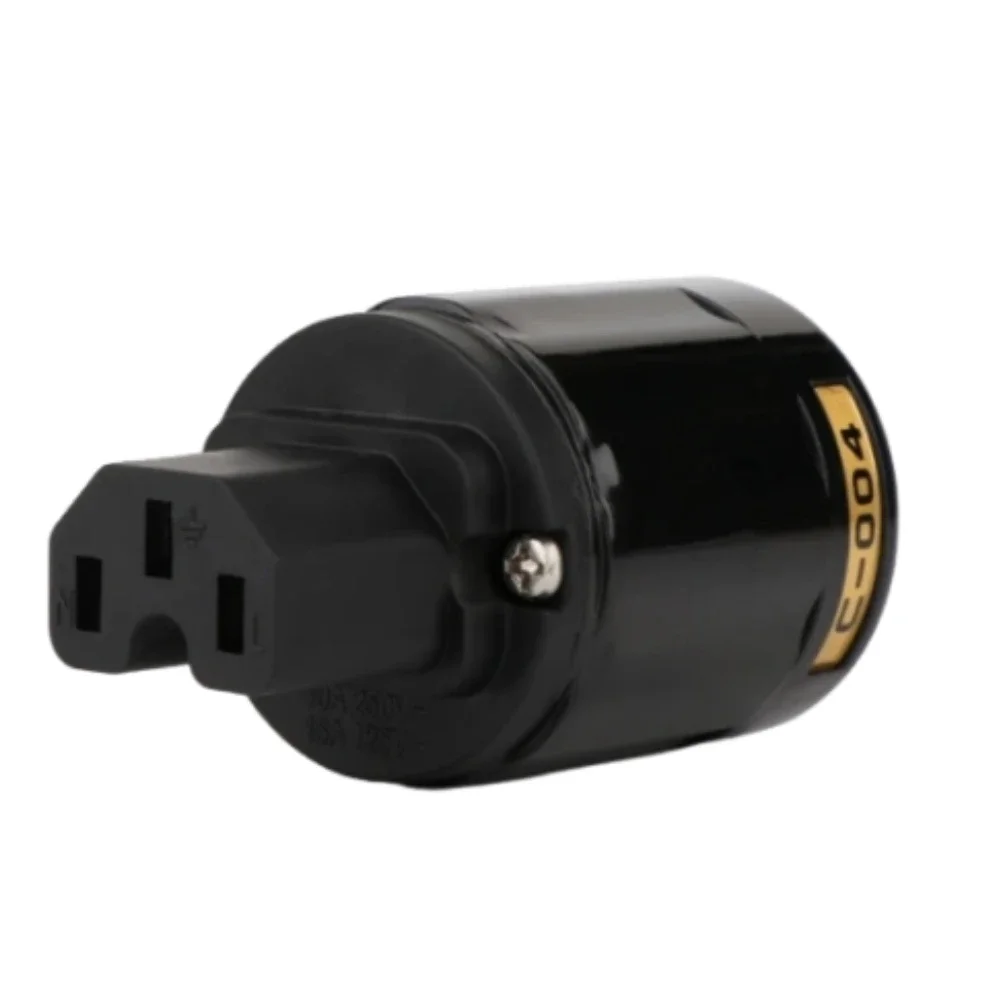 Oyaide C-004 P-004E Schuko Europa EU Power Plug Rhodiniert IEC Audio Stecker Weiblich-Männlich MATIHUR audio hifi