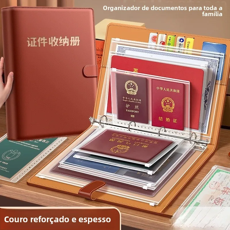 thickened-leather-surface-file-folder-document-bag-for-maternity-and-baby-checkups-certificate-receipts-family-records-storage