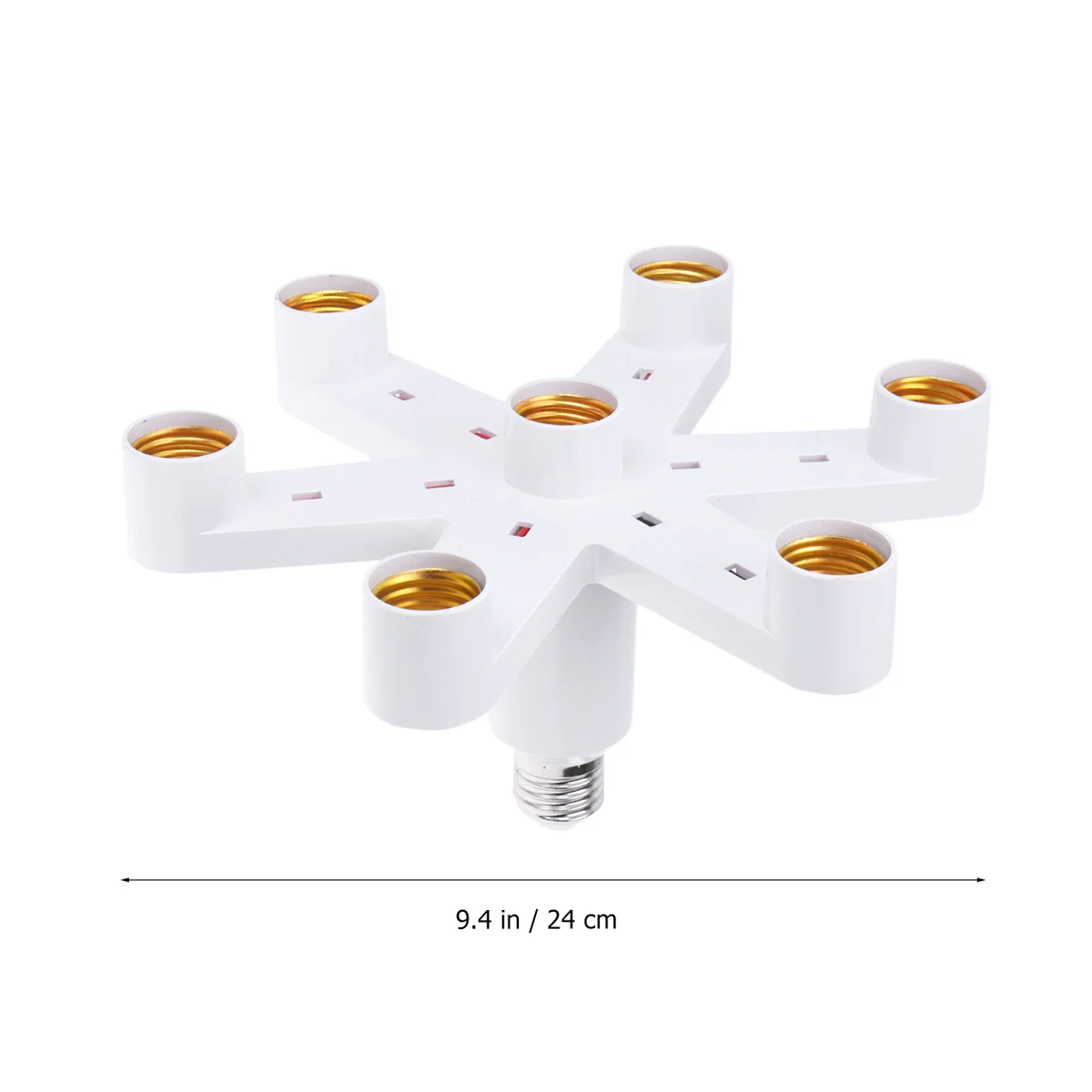 

7 Heads E27 Lamp Base High Grade Material Sturdy Trustworthy Tool for Multiple Jobs 7 Heads Light Base Light Bases