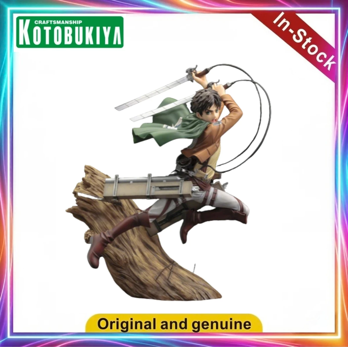 KOTOBUKIYA ARTFX J Attack on Titan Eren Yeager 1/8 Figures Model Toys Gifts