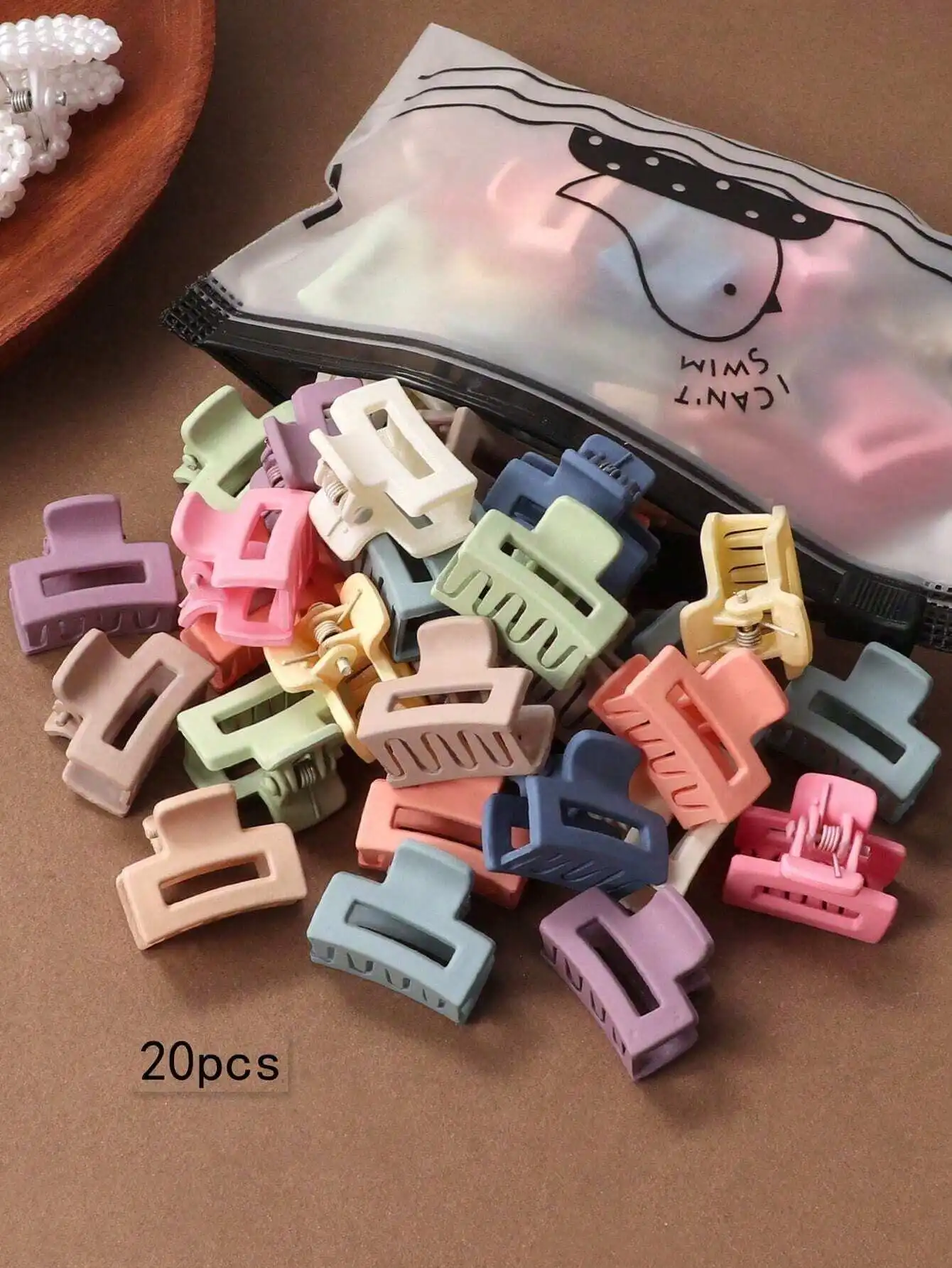 

20pcs Random Color Cute Frosted Decor Hair Clips Suitable For Daily Use Accessories, Hair Tools, Beauty Accessories, Curly Hair, Hair Accessory, Fall, Travel, Hair Tools, Accessories Women, Hair Stuff, Fall, Hair Tools, Beauty Accessories, Travel, Gifts H