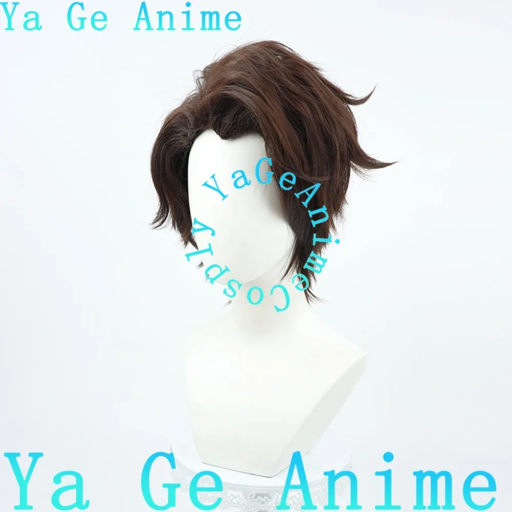 Ya Ge أنيمي مخزن بليتش أيزن Sōsuke شعر مستعار تأثيري أنيمي عرض الواقع لعبة لعب الأدوار شعر مستعار تستخدم لحفلات الرقص أنيمي