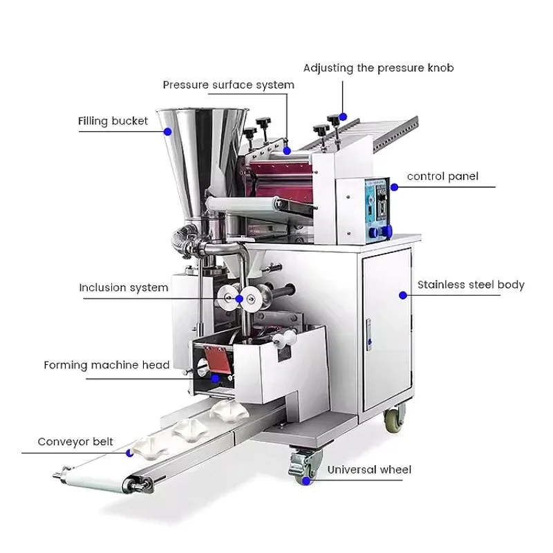 Dumpling Forming Machine Automatic Dumpling Making Machine Ravioli Wonton Food Equipment Customized