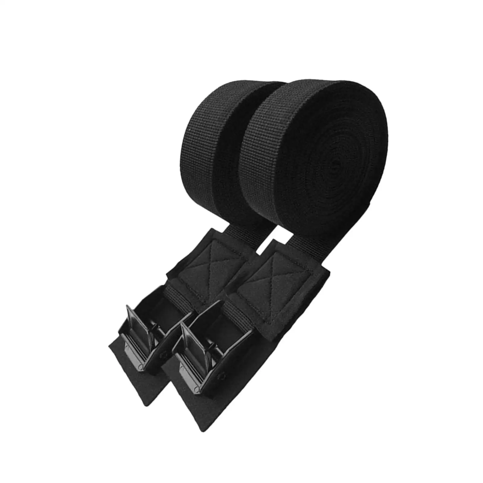 Universal Nylon Buckle Strap for Securing Luggage Cargo Kayak Canoe Surfboard Boat Trailer Caravan Roof Top Carrier with Tie