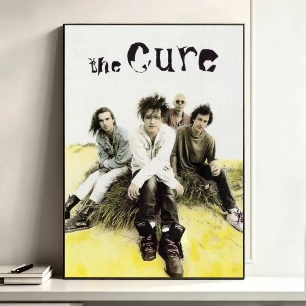 The cure Robert S-Smith  Poster High Quality Dorm Living Room Aesthetic Wall Decoration Painting Stickers Gift