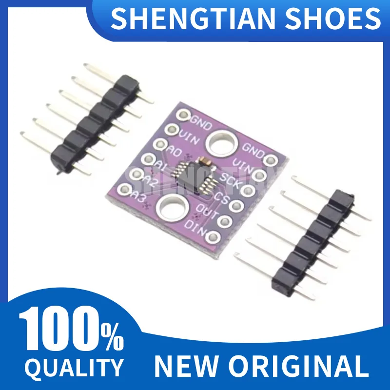ADS1118 16 Bit ADC SPI Communication Module Development Board