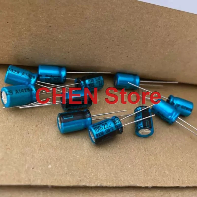 

10PCS/50PCS original Rubycon RX30 100V22UF 8X12MM 130C electrolytic capacitor 22UF 100V free shipping